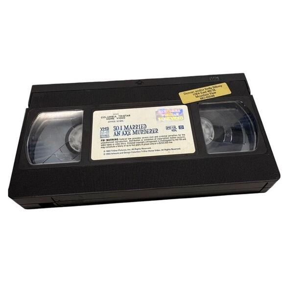 So I Married An Axe Murderer (VHS, 1993) Romantic Black Comedy Mike Myers - Picture 6 of 7